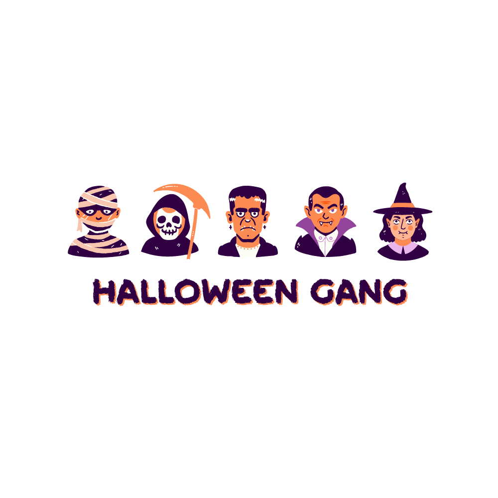 Halloween Gang Sweatshirt